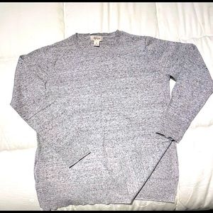 Style&Co gray and white heather crew neck.